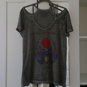 Lucky Brand Journey Burnout tee